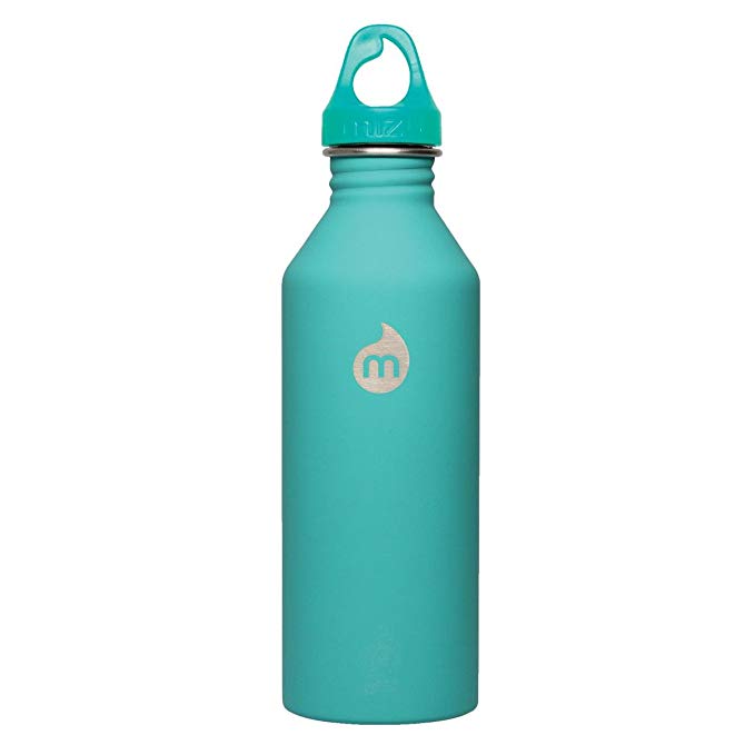 Mizu M8 Water Bottle Soft Touch Mint, 800ml