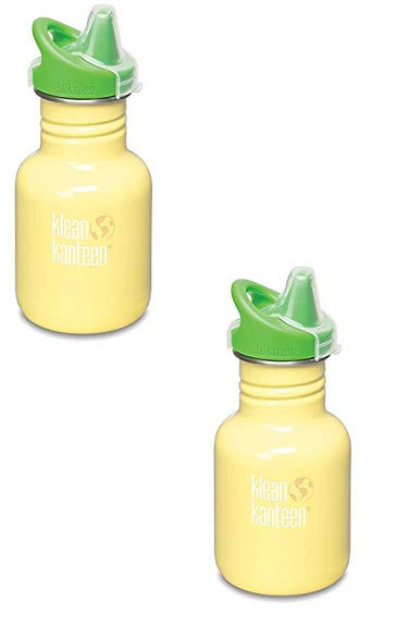 Klean Kanteen Kid Kanteen Sippy Bottle Bundle 12oz - 2 Pack