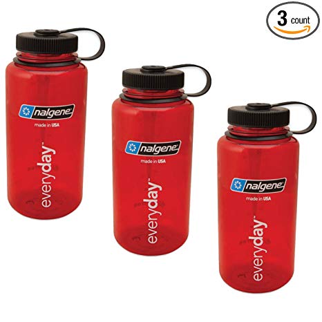 Nalgene 32 oz Wide Mouth Bottle - 3 Pack