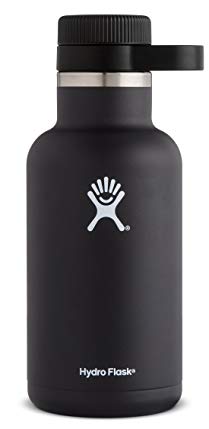 Hydro Flask W32TS001 Mouth 32 oz. Wide Water Bottle (946 ml), Black