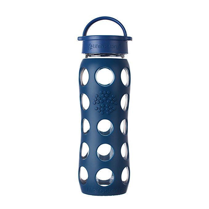 Lifefactory 22-Ounce Beverage Bottle, Midnight Blue