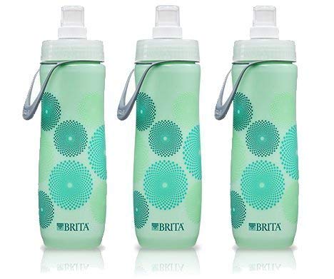 Brita Sport Water Filter Bottle, Twin Pack, 20 Ounce