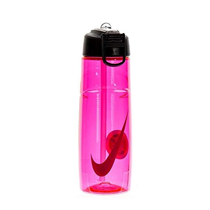 NIKE T1 Flow Swoosh Water Bottle 24oz - Pink Blast