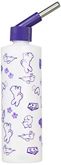 Lixit Corporation SLX0536 9-Pack Critter Brites Small Animal Water Bottle Display, 16-Ounce, Day Glow