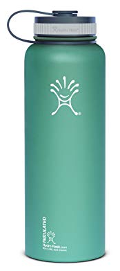 Hydro Flask Insulated Stainless Steel Water Bottle, Wide Mouth, 40-Ounce, Green Zen