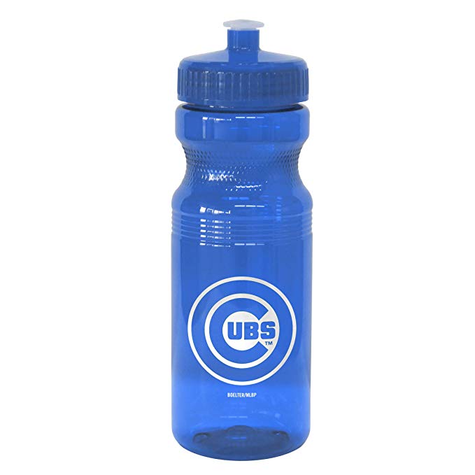 MLB Chicago Cubs Squeeze Water Bottle, 24-Ounce